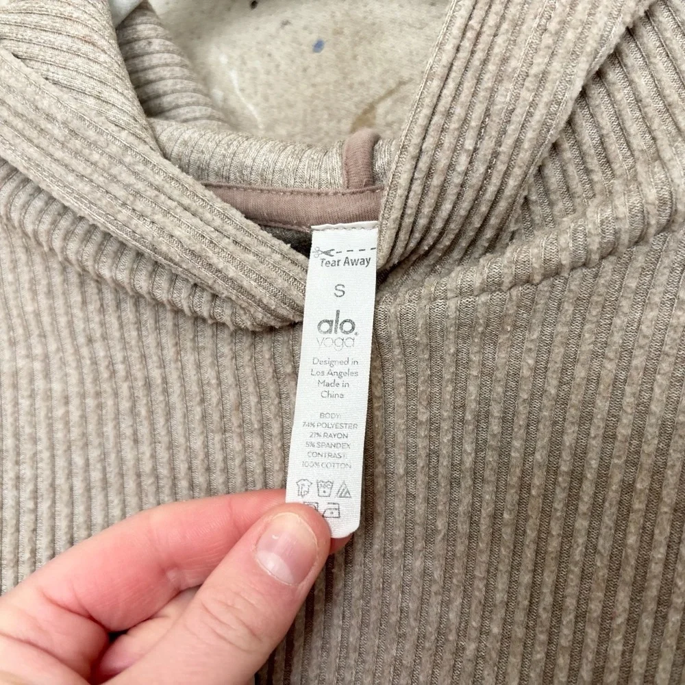Alo Yoga Muse Hoodie, Gravel Heather